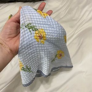 Laura Ashley Floral Silk Scarf